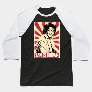 Retro Vintage James Brown Legends 80s Baseball T-Shirt